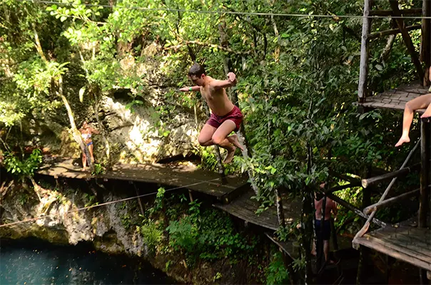 Cenote near Cancun